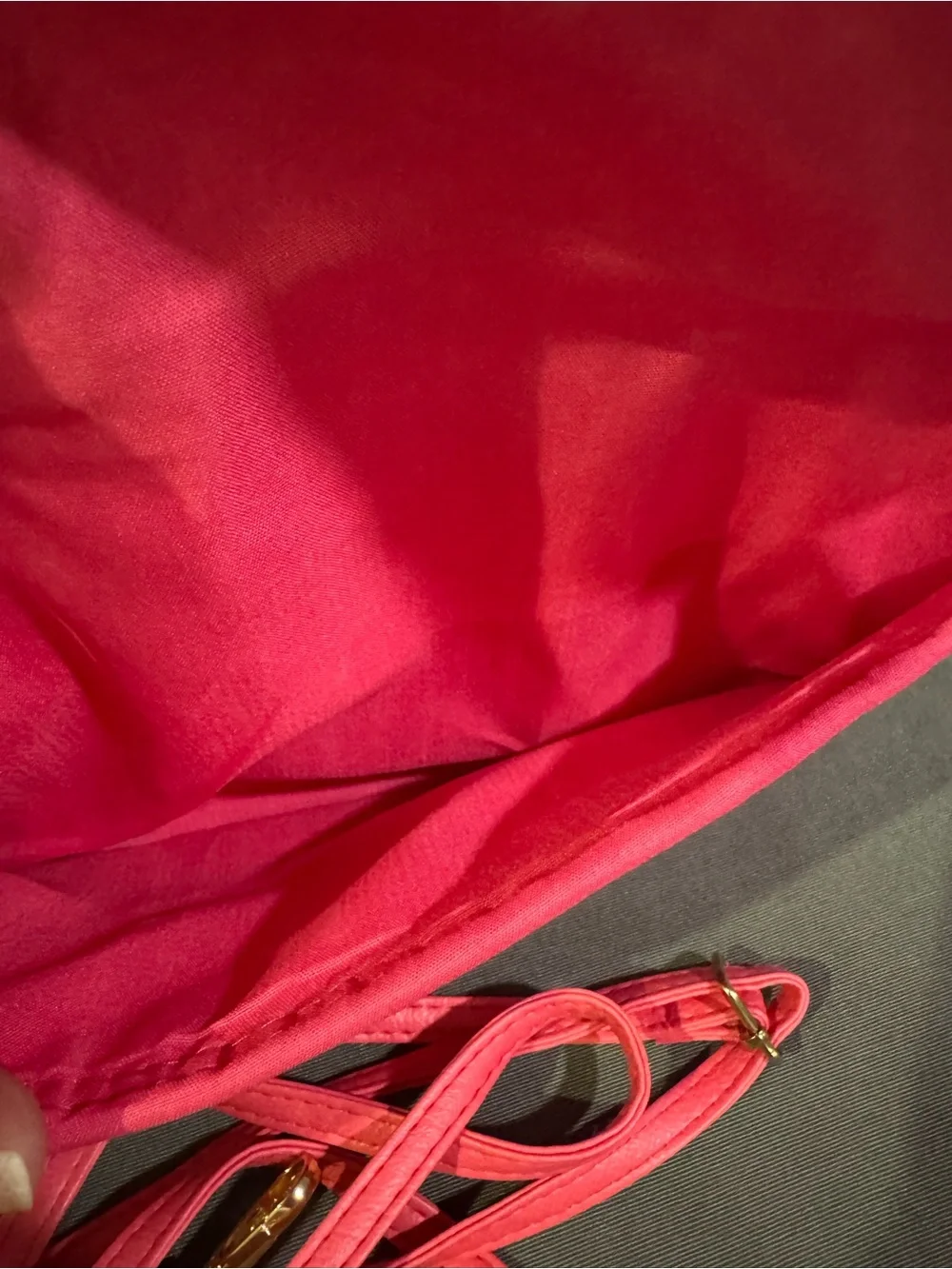 Vacation Clutch - Hot Pink Woven Flap Wristlet Clutch with Crossbody Option